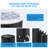 165-Gallon Capacity Foldable Ice Bath Tub