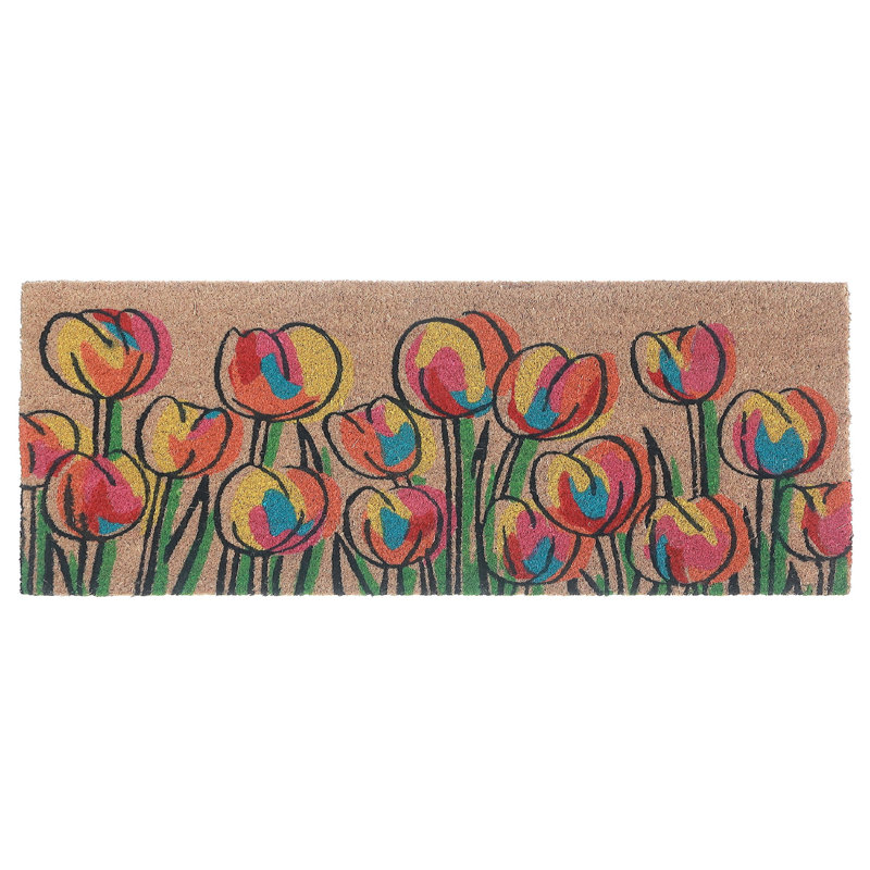 Tapis de porte d'intérieur Tulip 30 po x 10 po