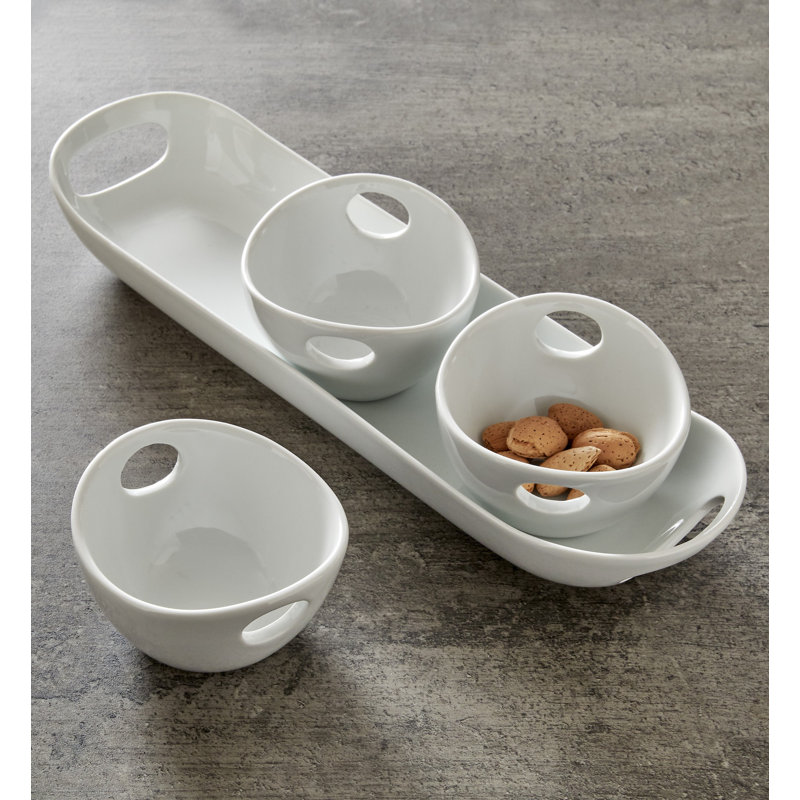 Whiteware Trio Serving Set