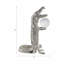 Sagebrook Home 10X7" Crocodile Holding Acrylic Ball, Silver