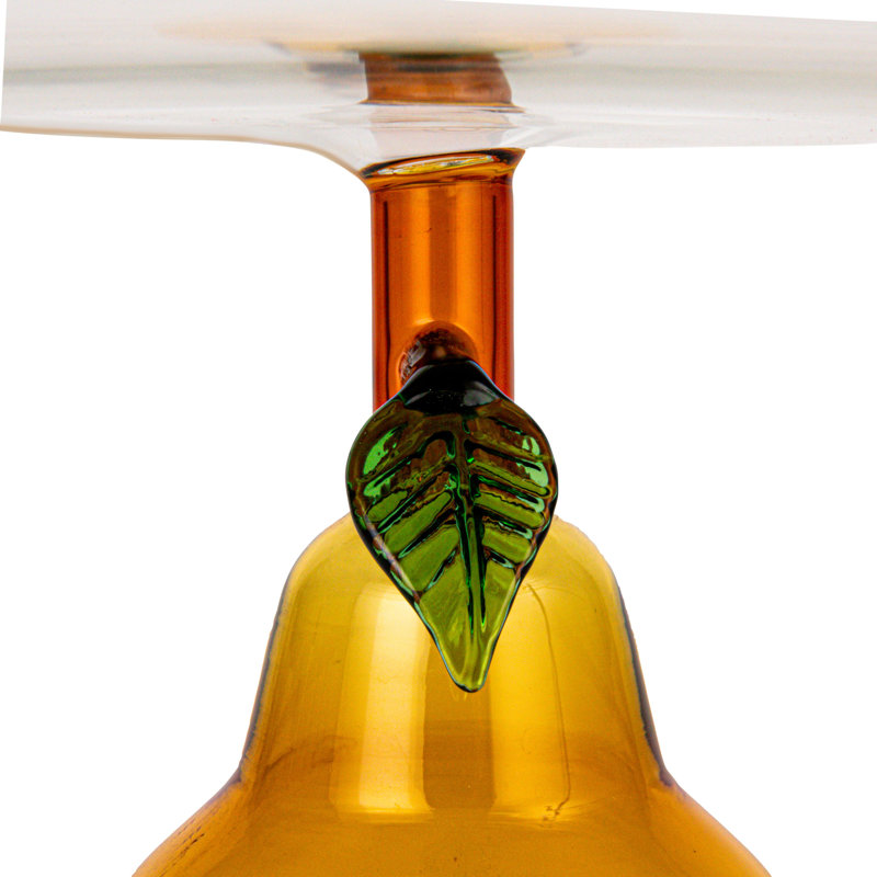 Piédestal en verre poire Perfection