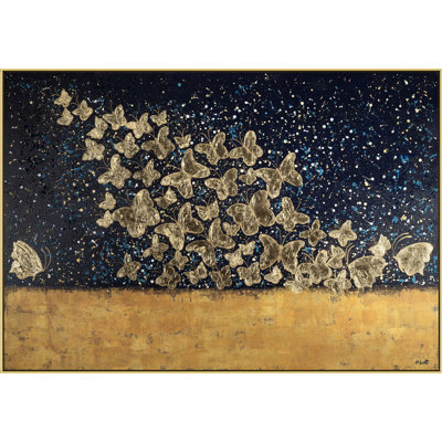 Butterfly Night Print by H. Scott