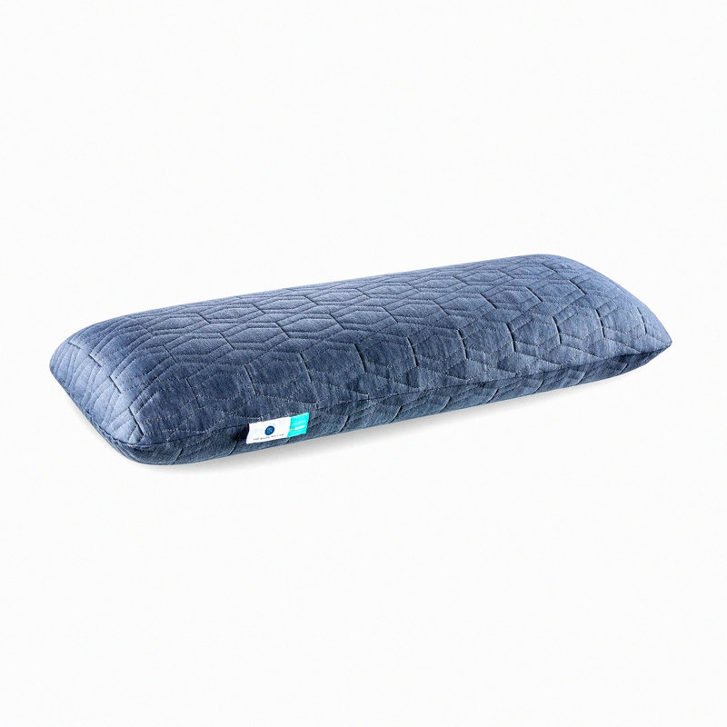 MemoryFoam SleepHug Pillow - GermanTech SideSleeper Insert (10W) SoftBed GreyZipper Cover - BASF Tech