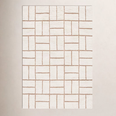 Volla Hand-Woven Striped Wool Rug