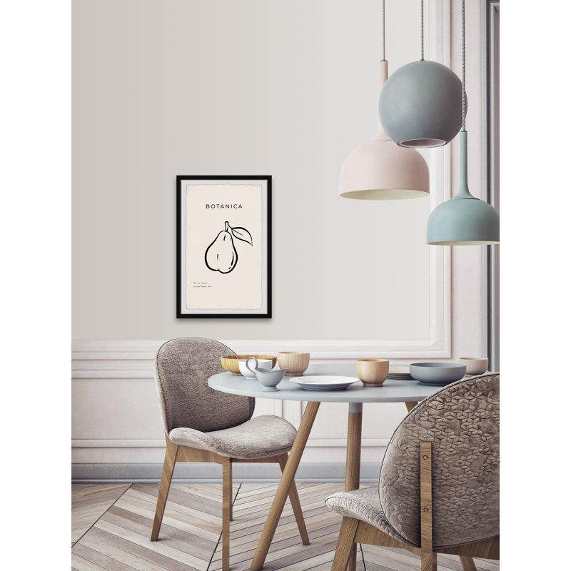 Botanica Pears - Single Picture Frame Painting, 91cm H x 61cm W