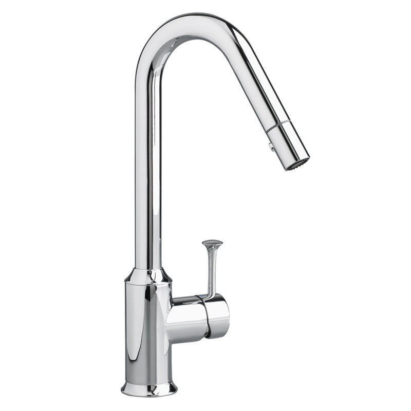 American Standard Pekoe Pull Down Kitchen Faucet, Polished Chrome