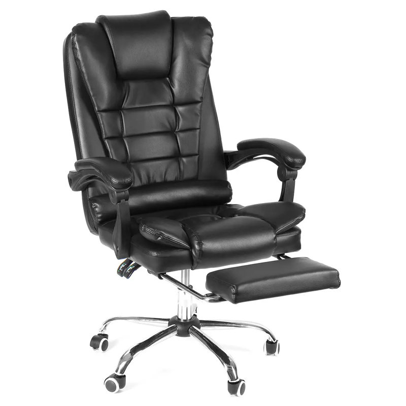 Latitude Run Wiktoria Adjustable Reclining Ergonomic Swiveling PC & Racing Game Chair with Footrest