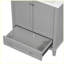 Meuble-lavabo moderne multifonctionnel avec lavabo et tiroir-105353017