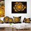 Oreiller De Fleur De Fractale Abstract
