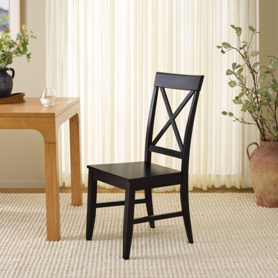 Chaise d'appoint à dossier en X Cierra