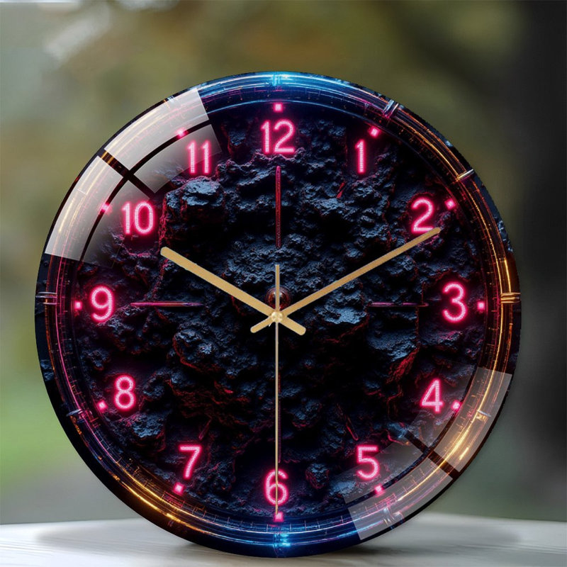 Horloge murale décorative pour horloge murale 12 po