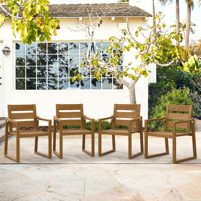 Reontae HDPS Patio Dining Chair