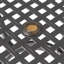 Table carrée Arch Mesh 39In