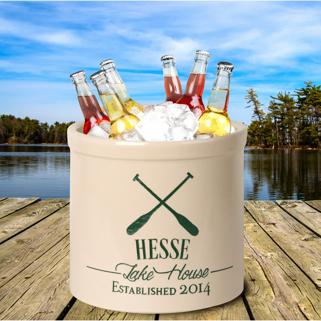 East Village Ceramic Pot Planter Millwood Pines 