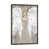 Toile encadrée de bois rustique foncé