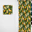 Citron zeste motif tropical I - rideau en velours tropical - obscurcissant - 1 panneau-107597552