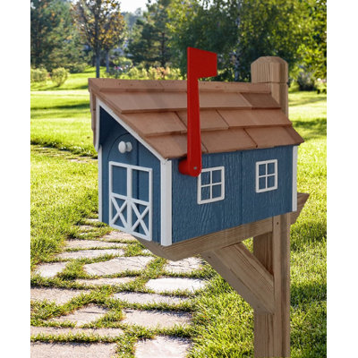 Amish Mailbox, Handmade, Barn Style Mailbox