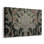 Soie tissée / détail de tissu damassé-William Morris-Toile tendue avec châssis-c. Fin du 19e siècle