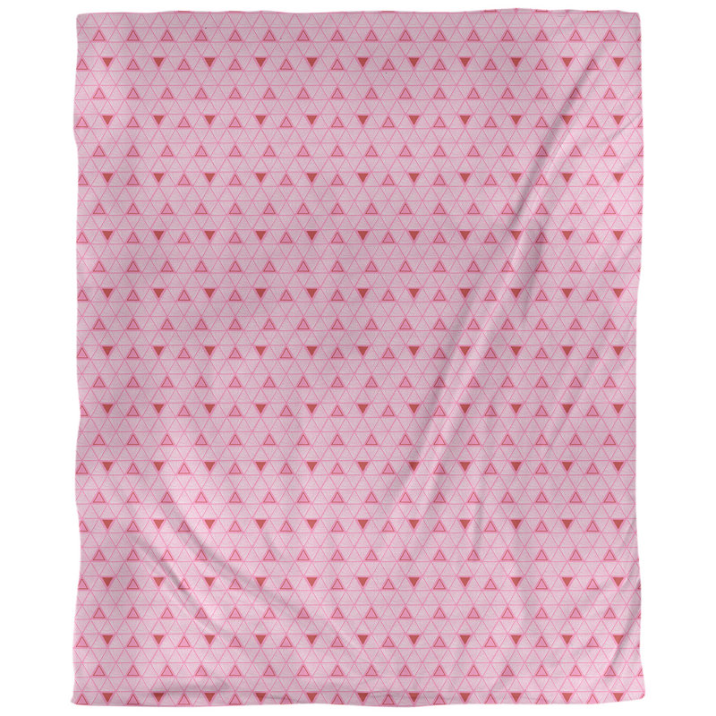 Fabric, Pink/Red, 56" L x 36" W, Basic Combed Cotton
