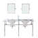 Greyleigh™ Copeland 22'' Marble Oval Bathroom Sink with Faucet and Overflow