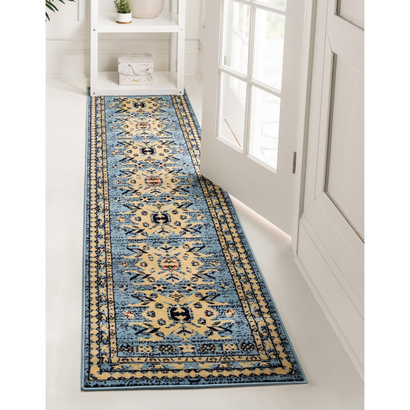 Eesi Oriental Indoor Rug, Runner 2'7" x 10'