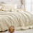 Love Thick - So Smooth Coma Inducer Oversized Comforter Set - Custard Cream-103145541