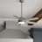 54" Romulus 5 - Blade LED Smart Standard Ceiling Fan with Remote Control and Light Kit Included-39397767