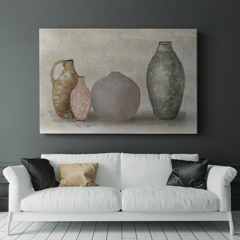Bateaux d'automne - Cavas enveloppés de galerie, H 12 po x l 18 po