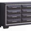 Commode noir G01600-D