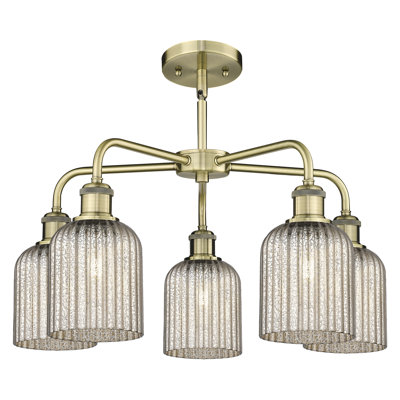 Lustre suspendu à 5 lumières de 23 po Ballston - Trig