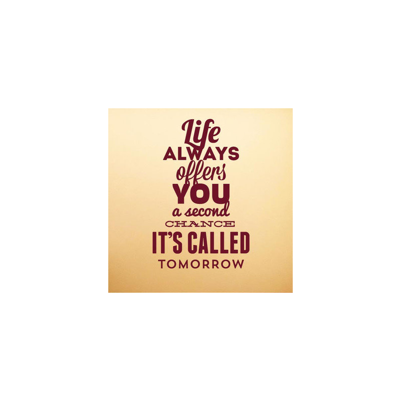 Wall Decal, Medium, Burgundy