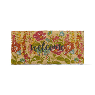 Tapis d'entrée Laffey Welcome Blossom Flowers 30 po x 18 po
