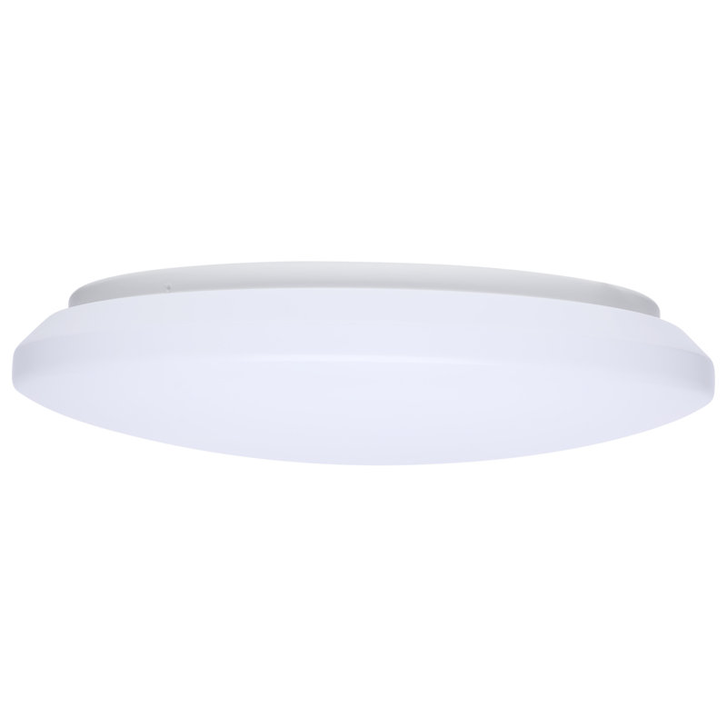 LED Cloud Fixture 14 Watts 27K/30K/35K/40K/50K CCT Selectable White Finish Round Shape 120-277 Ranged Voltage