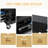 Rolling Garage/Shop Seat With Three Built-In Drawers, Rolling Tool Chest