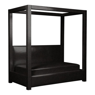 Thom Filicia Home Twin Solid Wood Genuine Leather Daybed