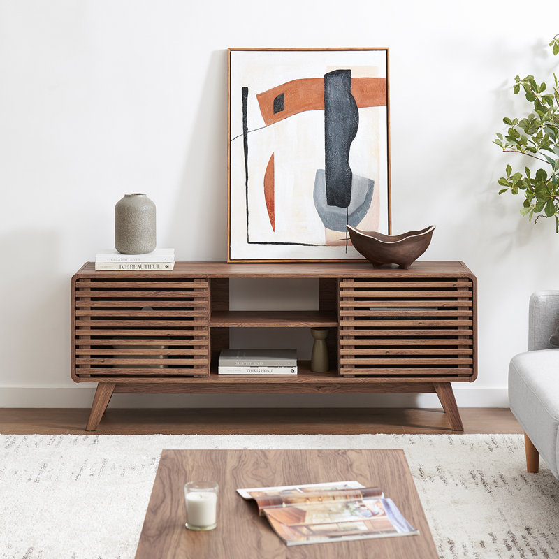 Lorccan Unfinished TV Stand for TVs up to 65"