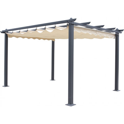 Alexanndra 2.7m x 2m Polyethylene Pergola