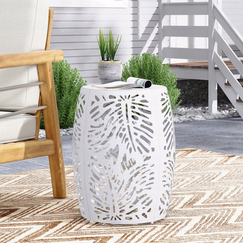 Metal Patio End Table