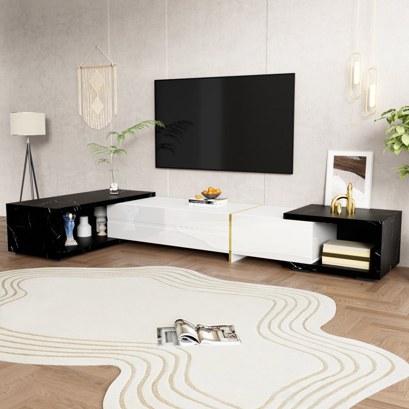 TV Stand for TVs up to 88", White