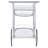Chrome 3-Tier Serving Cart With Casters