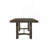 Weathered Oak Finish Dining Table