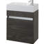 Ensemble de meuble-lavabo mural simple 18 po-1791257399