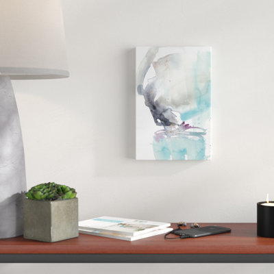 «Coastline Bloom II», peinture sur toile