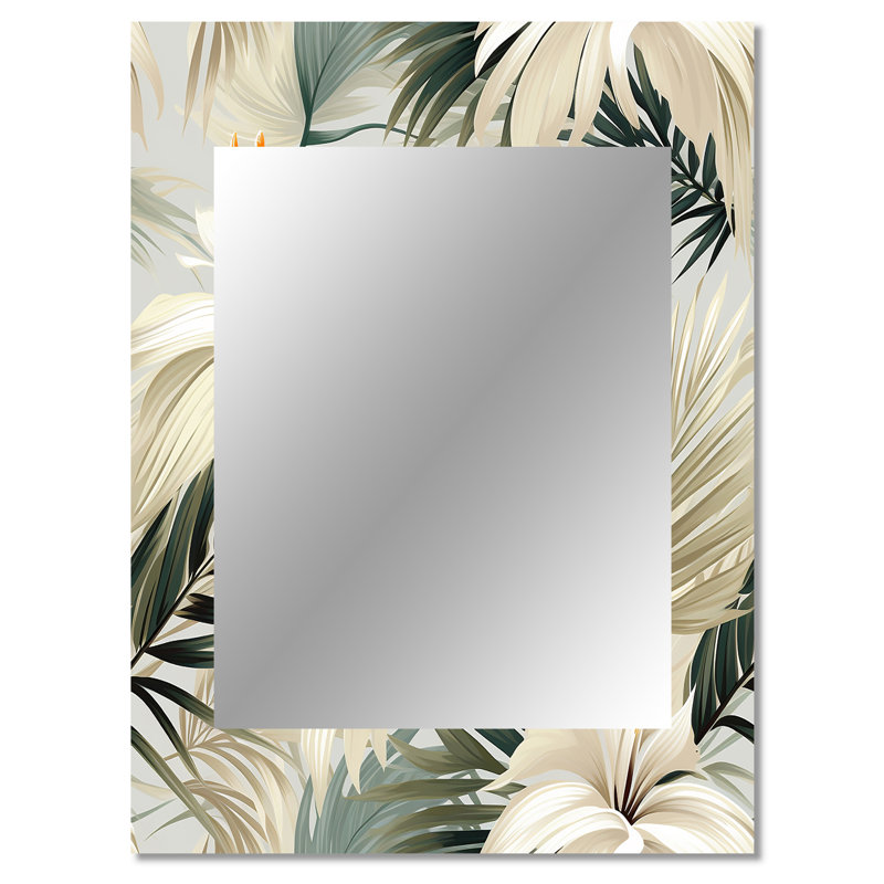 Motif tropical Deerdre, 40 po x 30 po