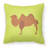 Camel Check Outdoor Throw Pillow-23813777-48712549