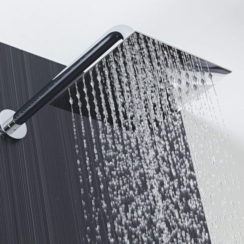Rain Adjustable Shower Head 2.5 GPM GPM, Brushed Nickel