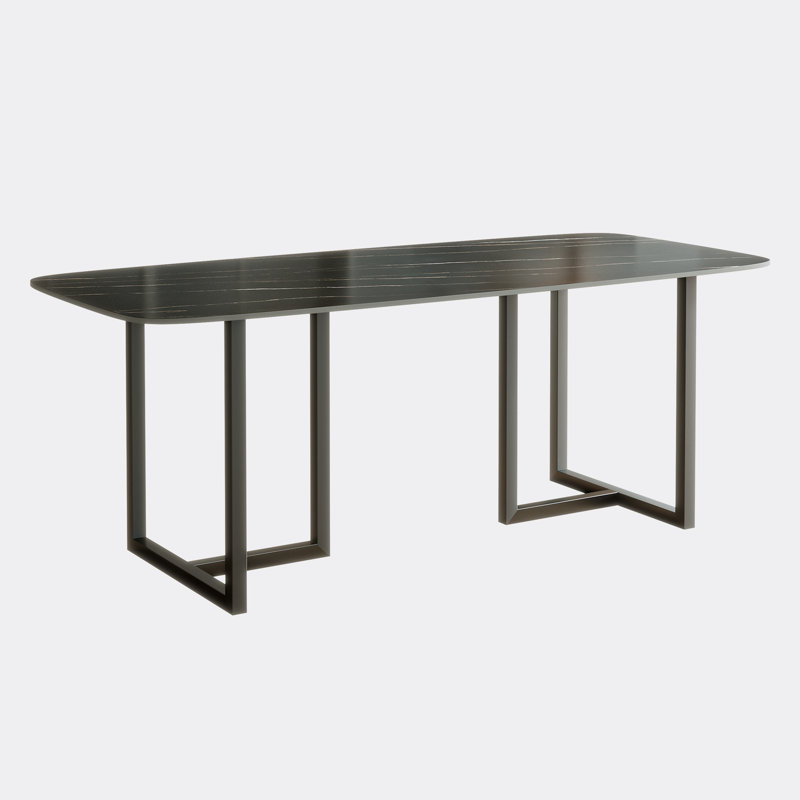 Jasee Dining Table, 29.52"H x 31.49"L x 55.11"W