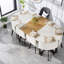 Ensemble de table de salle à manger 9 pièces Elegant