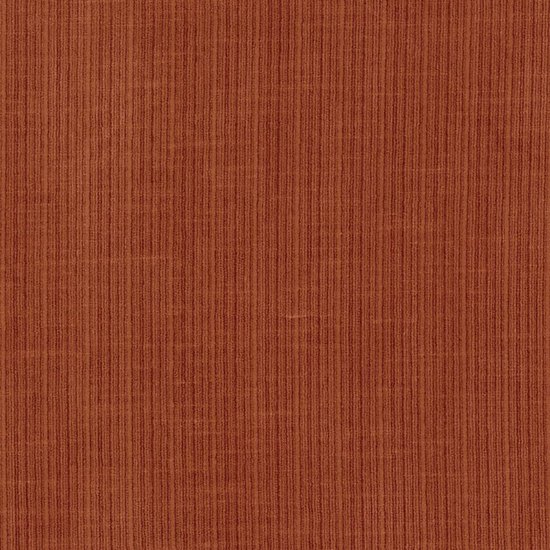 Antique Strie Velvet Fabric, Russet