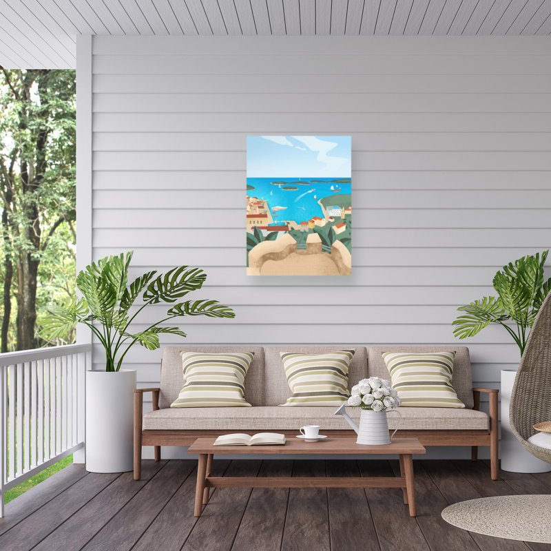 «Bologro Island» sur impression sur toile, H 32 po x l 24 po